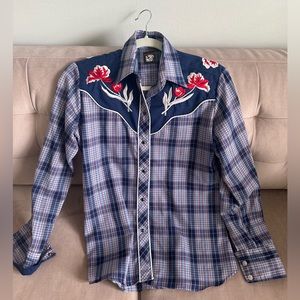 Vintage Kamran Western Shirt. Size 9/10